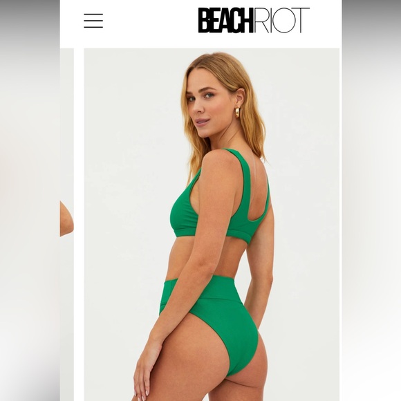 Beach Riot Neon Yellow Bikini - Picture 4 of 6